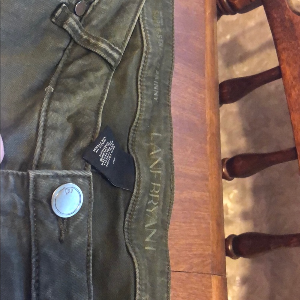 Lane Bryant Mid Rise Super Stretch Skinny Jeans